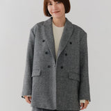 エコウールツイードジャケット