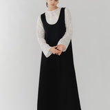 チャンキーサテンドレス