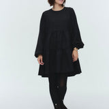 ランダムティアードショートドレス