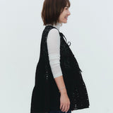 フロッキーレースティアードジレ