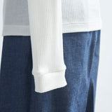 カシミヤシルクシアーテレコロンTee