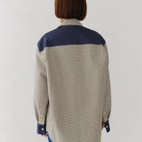 リバーシブルチェックシャツジャケット