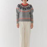 コットンベルベットワイドパンツ