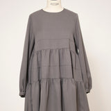 ランダムティアードショートドレス