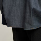 バルーンデニムブルゾン