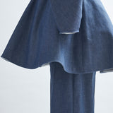 origamiデニムブラウス