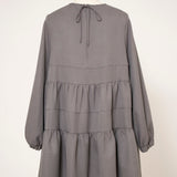 ランダムティアードショートドレス