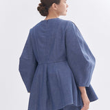 origamiデニムブラウス