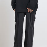 ウィンターサテンワイドパンツ