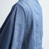 origamiデニムブラウス