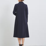 ラウンドカラードレスワンピース