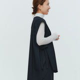 ハンサムVネックリボンジレ