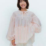 【limited edition】 ウェイビーシアーティアードブラウス
