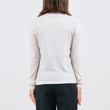 カシミヤシルクシアーテレコロンTee