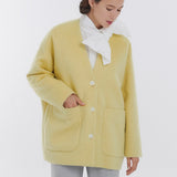 ウールモヘアシャギージャケット