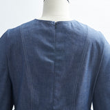 origamiデニムブラウス