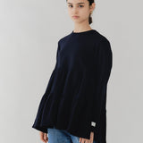 ベーシック裏毛ティアードカットソー