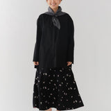 ループスカーフブラウス