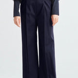 ウィンターサテンワイドパンツ