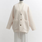 ウールモヘアシャギージャケット