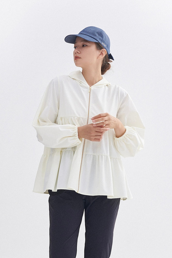 撥水ストレッチパーカー