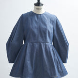 origamiデニムブラウス