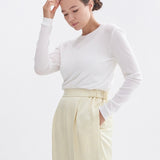 カシミヤシルクシアーテレコロンTee