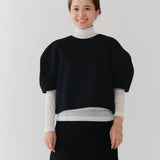 バックツイストウールトップス