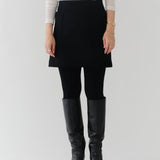 ポケットウールミニスカート