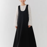 チャンキーサテンドレス