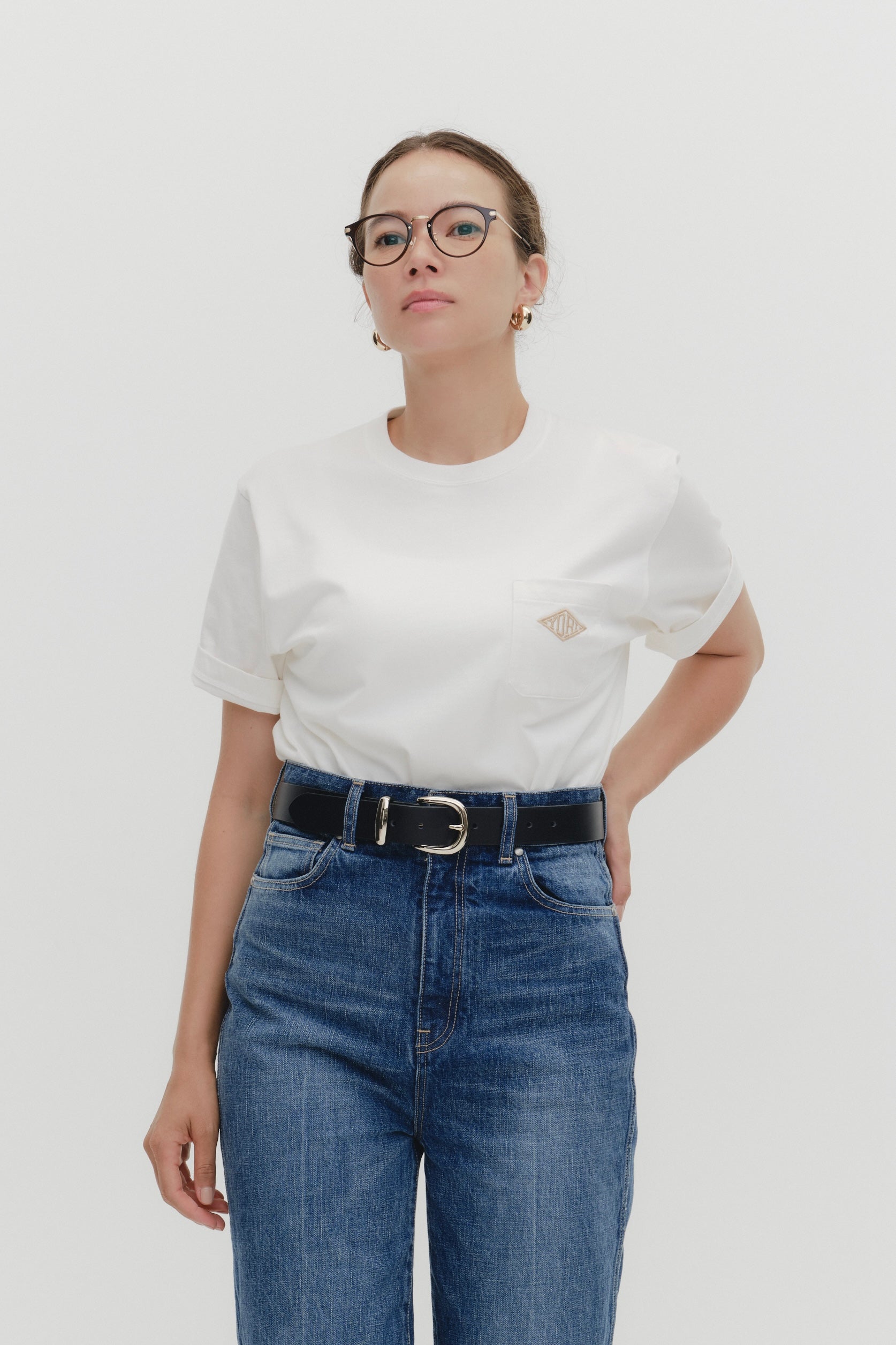yori 白Tシャツ10th TEE 刺繍新品 10th TEE – yori shirocon
