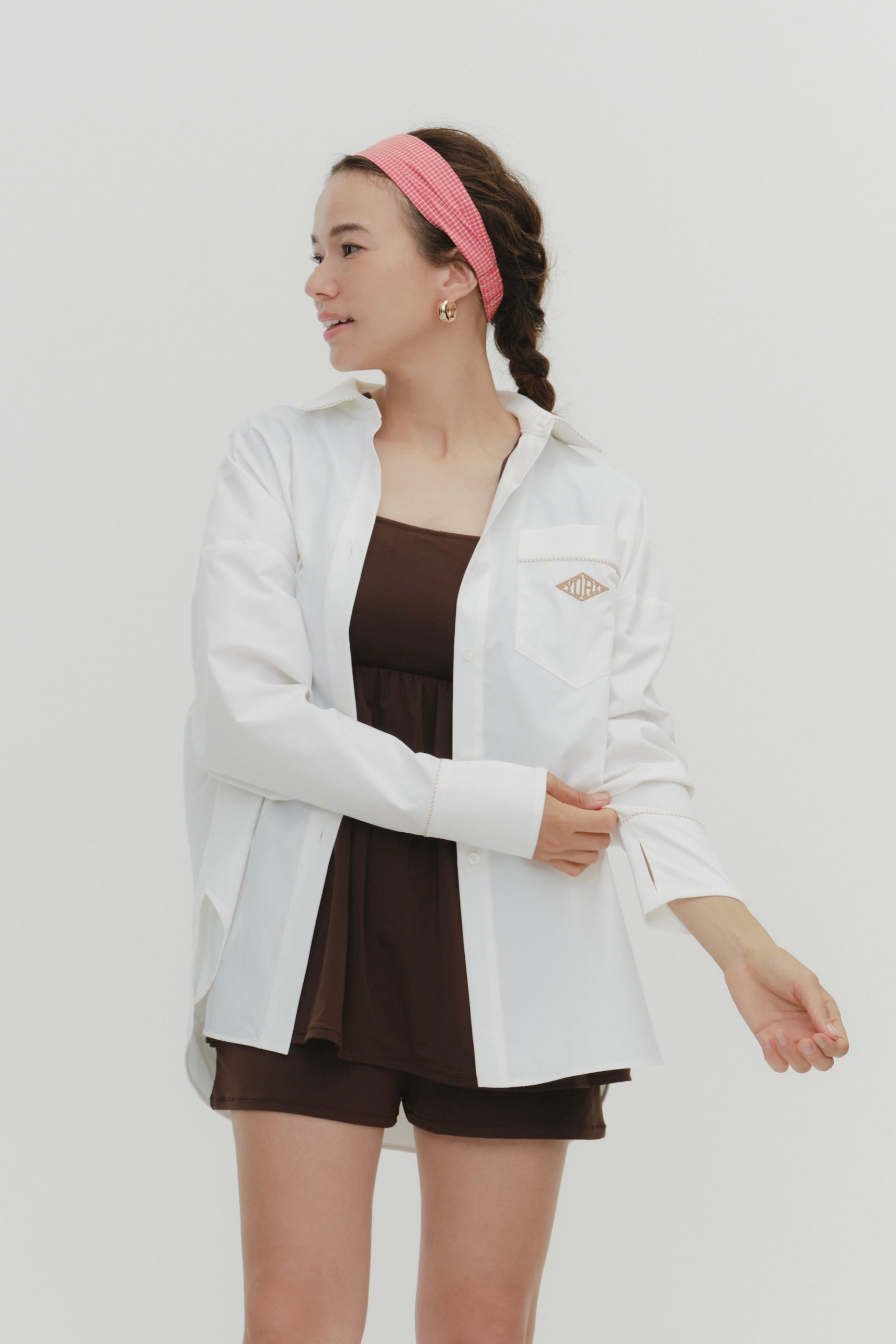 UVカットオーバーシャツ