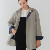 リバーシブルチェックシャツジャケット