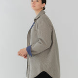 リバーシブルチェックシャツジャケット