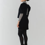 バックツイストウールトップス