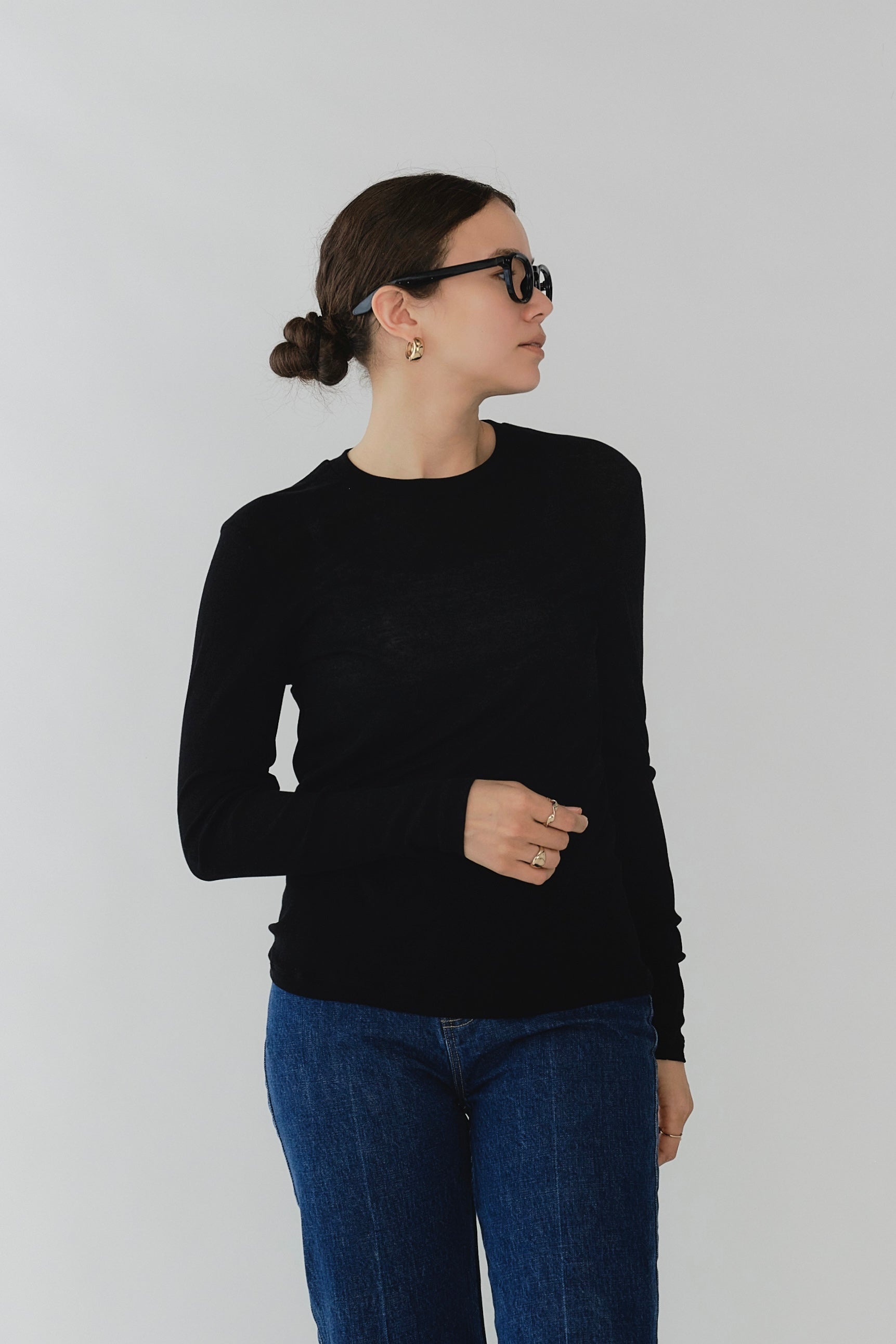 コットンシアーロンTee