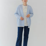 フクレ刺繍シンプルブラウス