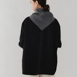 ループスカーフブラウス