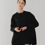 ループスカーフブラウス