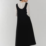 チャンキーサテンドレス