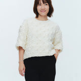 ふわふわキルトブラウス