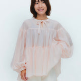 【limited edition】 ウェイビーシアーティアードブラウス