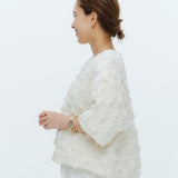 ふわふわキルトブラウス