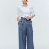 肩パット付きハーフスリーブTee