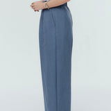 ダブルタックリネンパンツ