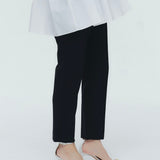 ダブルクロスピンタックパンツ