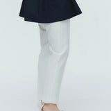 ダブルクロスピンタックパンツ＋