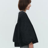 ブロッサムギャザーパフブラウス