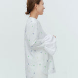 ブロッサムバルーンカフスブラウス