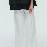 Janeワイドホワイトデニム